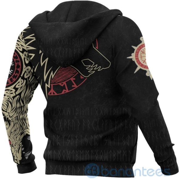 Viking Norse Wolf All Over Printed 3D Hoodie Product Photo