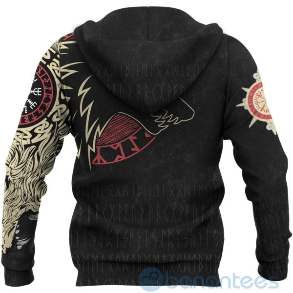 Viking Norse Wolf All Over Printed 3D Hoodie Product Photo