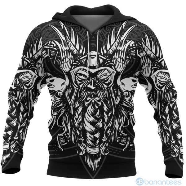 Viking Odin Norse Mythology All Over Printed 3D Hoodie Product Photo