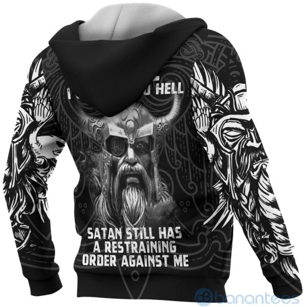 Viking Odin Norse Mythology All Over Printed 3D Hoodie Product Photo