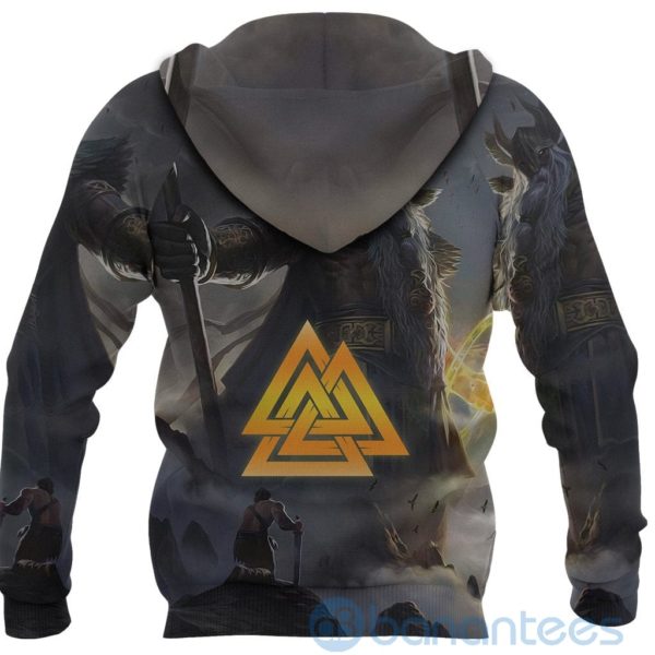 Viking Odin Valhalla Valknut All Over Printed 3D Hoodie Product Photo