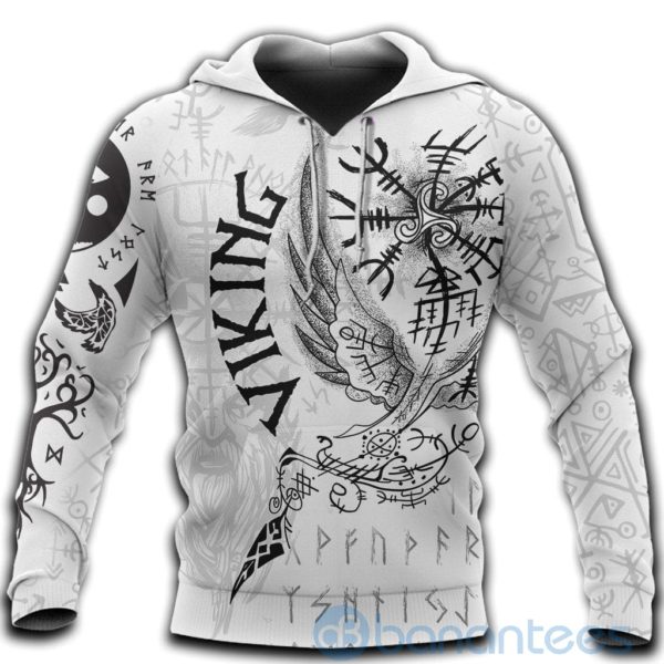 Viking Runes Pattern All Over Printed 3D Hoodie Product Photo