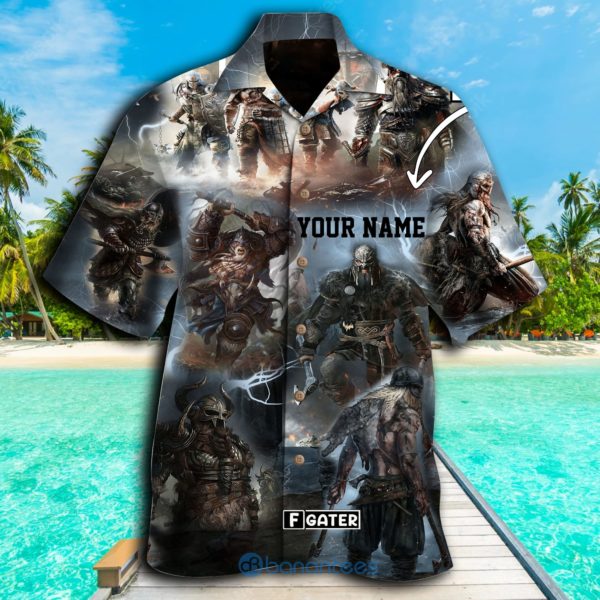 Viking Shirt Sons of Odin Custom Hawaiian Shirt Summer Hawaiian Product Photo