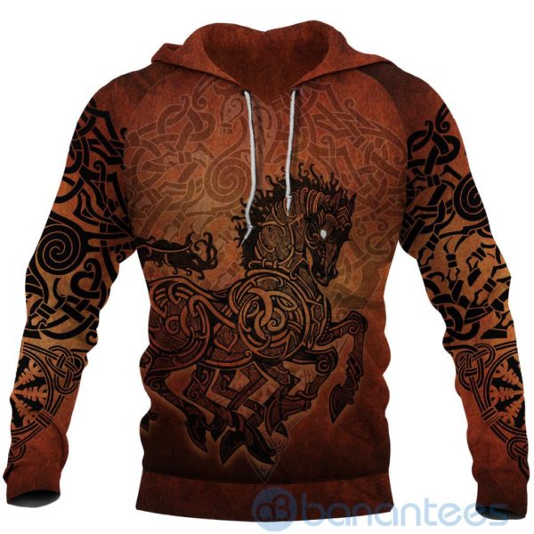 Viking Sleipnir All Over Printed 3D Hoodie Product Photo