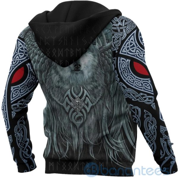 Viking Spiral Wolf Spirit All Over Printed 3D Hoodie Product Photo