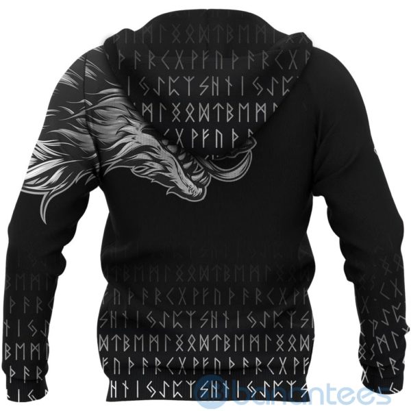 Viking Style Hoodie Fenrir Wolf All Over Printed 3D Hoodie Product Photo