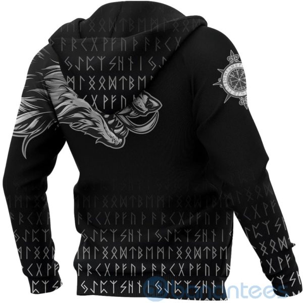 Viking Style Hoodie Fenrir Wolf All Over Printed 3D Hoodie Product Photo