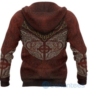 Viking Sun Cross Fenrir Skoll And Hati All Over Printed 3D Hoodie Product Photo