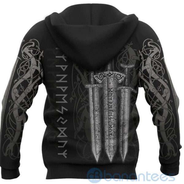 Viking Sword Classic All Over Printed 3D Hoodie Product Photo