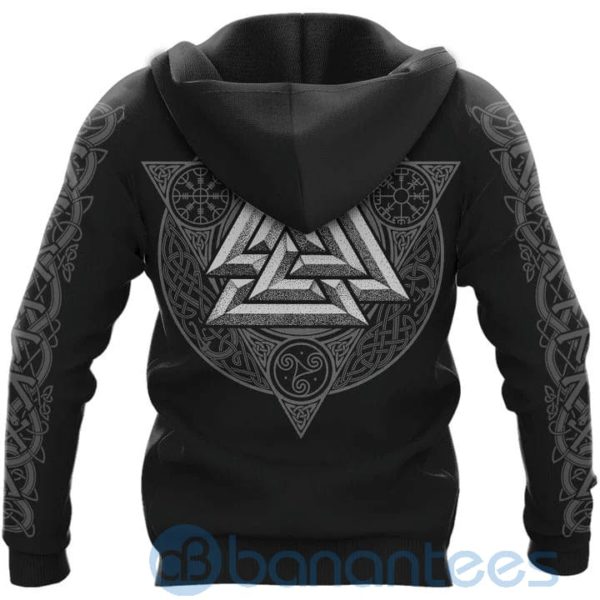 Viking Valhalla Skull Sharp Viking Hoodie All Over Printed 3D Hoodie Product Photo