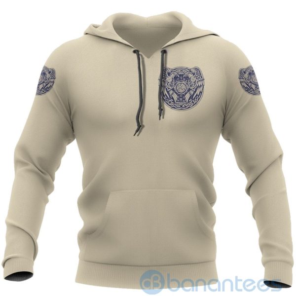 Viking Valknut Raven Of Odin All Over Printed 3D Hoodie Product Photo