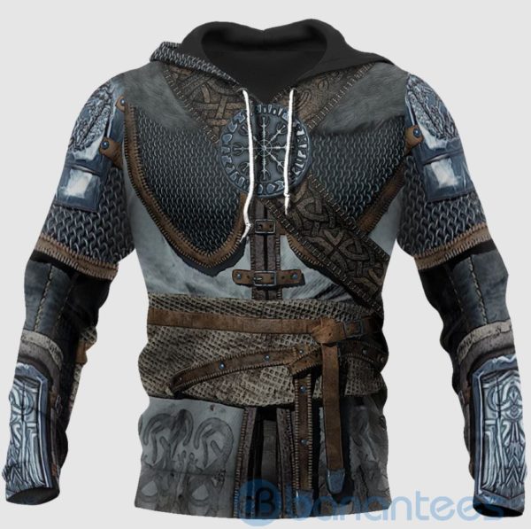 Viking Vintage Armor All Over Printed 3D Hoodie Product Photo