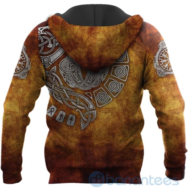 Viking Vintage Tattoo All Over Printed 3D Hoodie Product Photo
