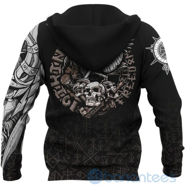 Viking Warrior Odin Tattoo All Over Printed 3D Hoodie Product Photo