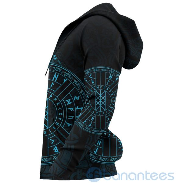 Viking Web Of Wyrd Yggdrasil Blue All Over Printed 3D Hoodie Product Photo