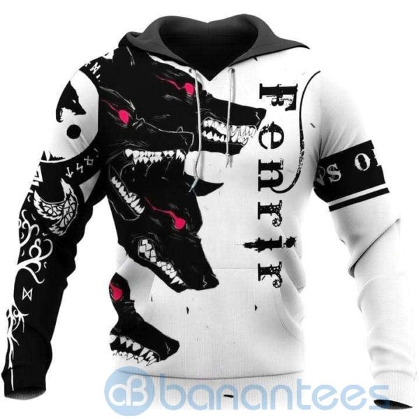 Viking Wolf Fenrir All Over Printed 3D Hoodie Product Photo