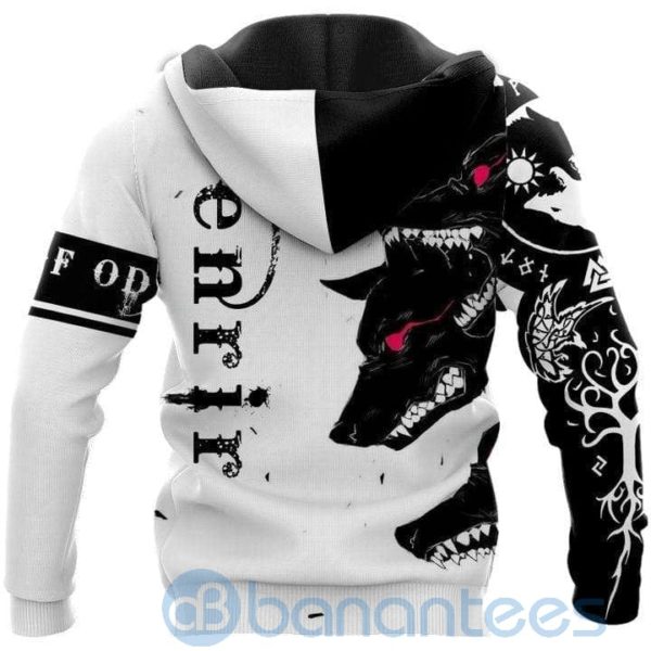 Viking Wolf Fenrir All Over Printed 3D Hoodie Product Photo