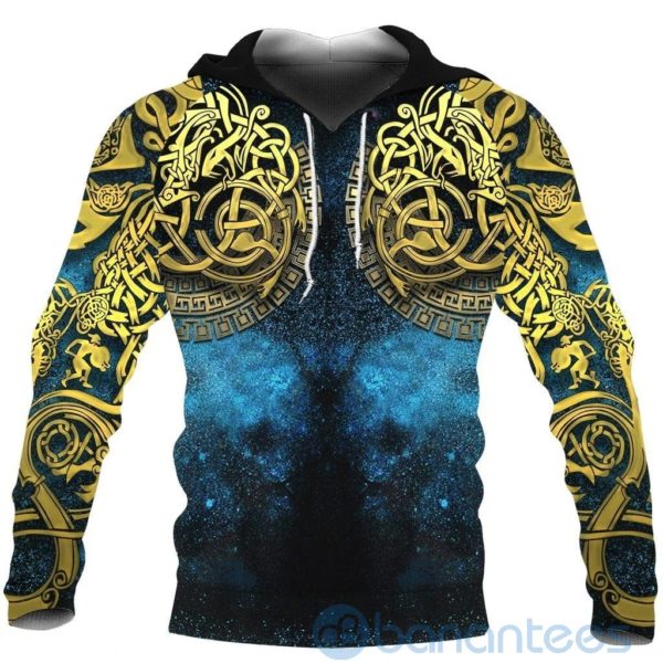 Vikings Celtic Knot Tattoo All Over Printed 3D Hoodie Product Photo