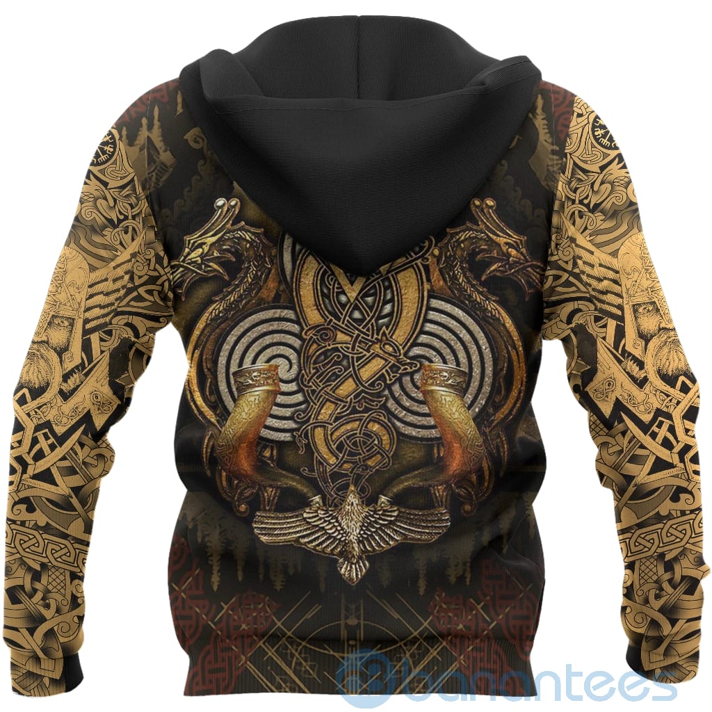 vikings-huginn-gold-all-over-printed-3d-hoodie-4-jiWfd.jpg Vikings Huginn Gold All Over Printed 3D Hoodie Product Photo