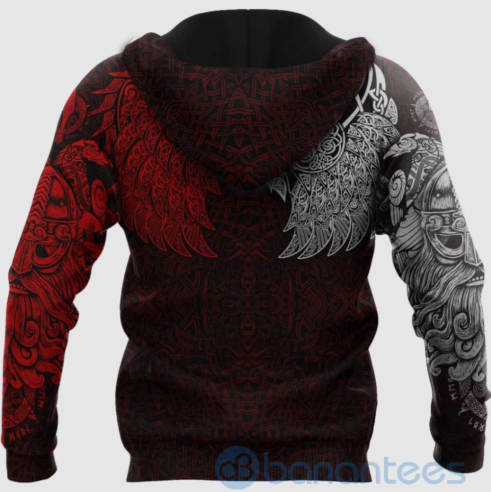 vikings-ravens-of-midgard-red-all-over-printed-3d-hoodie-2-uRyX6.jpg Vikings Ravens of Midgard Red All Over Printed 3D Hoodie Product Photo