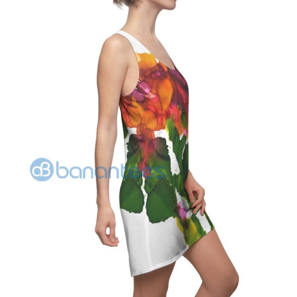 Watercolor Color Splash Design Racerback Dress Product Photo