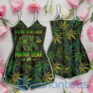 Weed Blessed To Be Called Mama Bear Rompers For Women Product Photo