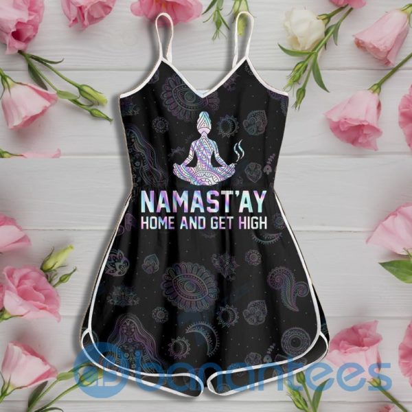 Weed Namast'ay Home And Get High Rompers For Women Product Photo