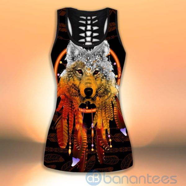 Wolf Dreamcatcher Tank Top Legging Set Outfit Product Photo
