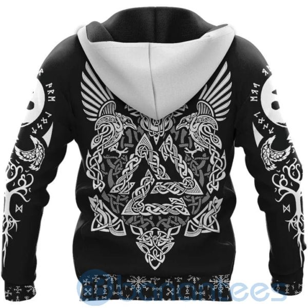 Wolf Hammer Viking Valknut Spear Viking Hoodie All Over Printed 3D Hoodie Product Photo