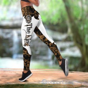 Wolf Native The King Hollow Tank Top Legging Set Outfit Product Photo
