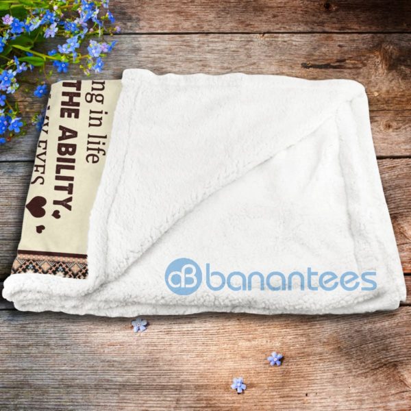 To My Love Deer Sherpa Blanket Product Photo