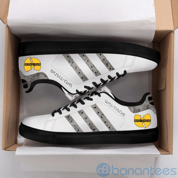 Wu Tang White Low Top Skate Shoes Product Photo