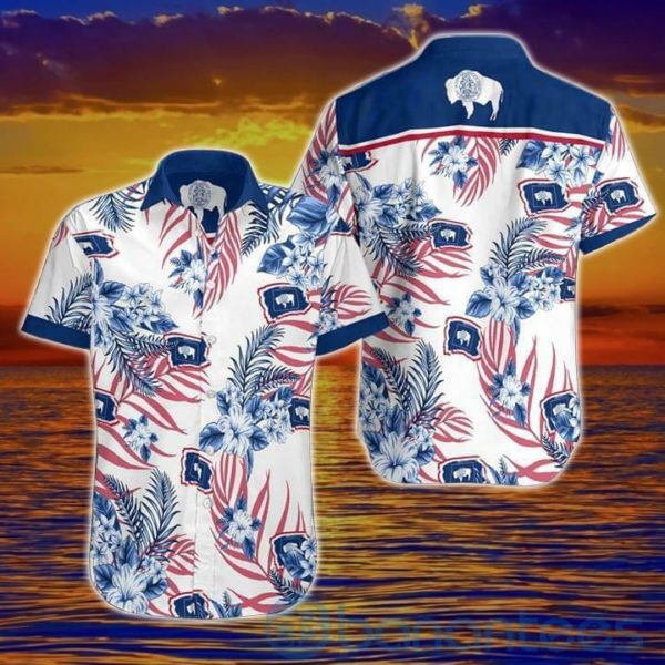 Wyoming Proud Tropical Hawaiian Shirt Product Photo