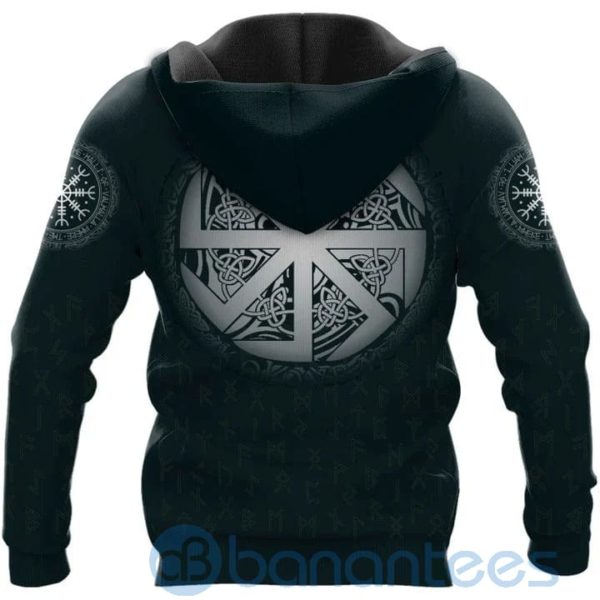 Yin Yang Raven Valknut Viking Hoodie All Over Printed 3D Hoodie Product Photo