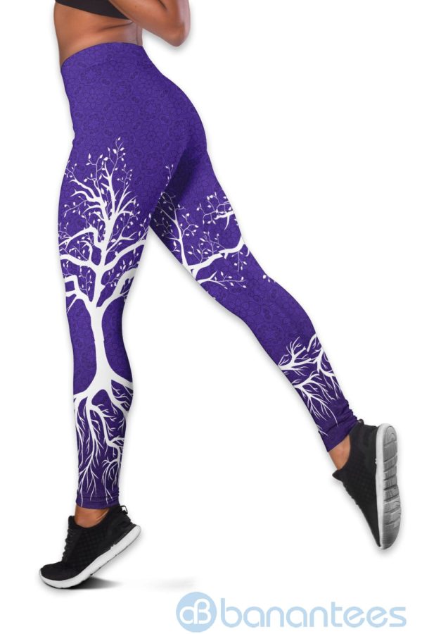 Yoga Chakra Hollow Tank And Legging Outfit Product Photo