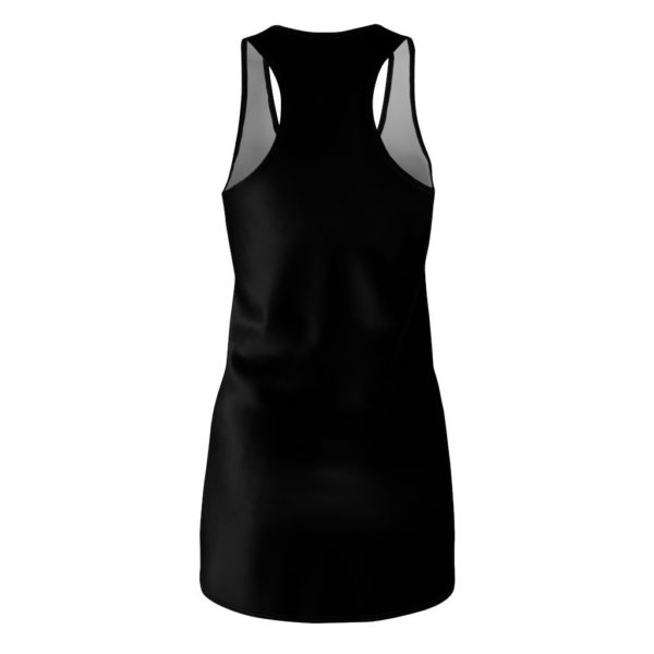 You Are Neautiful Girl And Flowes Black Racerback Dress Product Photo