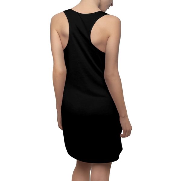 You Are Neautiful Girl And Flowes Black Racerback Dress Product Photo
