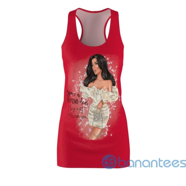 You're Women's A Diamond Dear They Can't Break You Racerback Dress For Women Product Photo