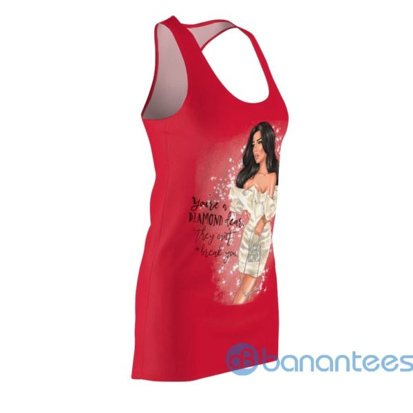 You're Women's A Diamond Dear They Can't Break You Racerback Dress For Women Product Photo