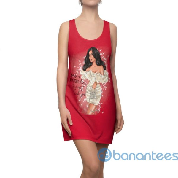 You're Women's A Diamond Dear They Can't Break You Racerback Dress For Women Product Photo