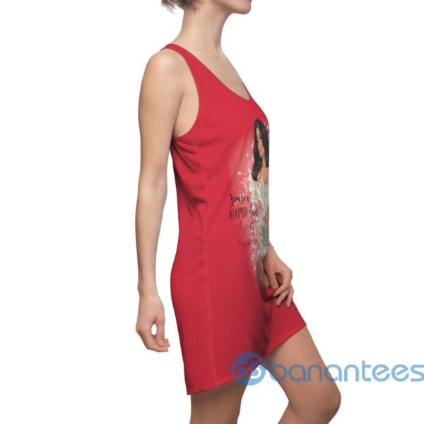 You're Women's A Diamond Dear They Can't Break You Racerback Dress For Women Product Photo