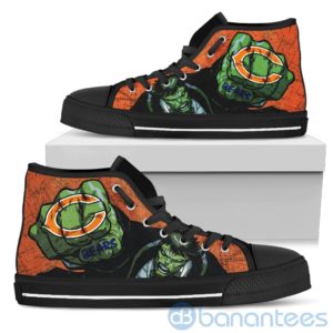 3D Hulk Punch Chicago Bears High Top Shoes Product Photo