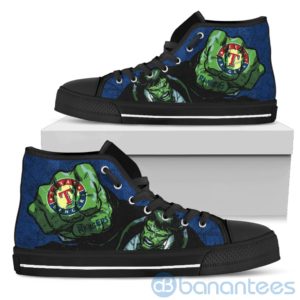 3D Hulk Punch Texas Rangers High Top Shoes Product Photo