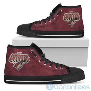 3D Printed Logo Arizona Coyotes High Top Shoes Product Photo