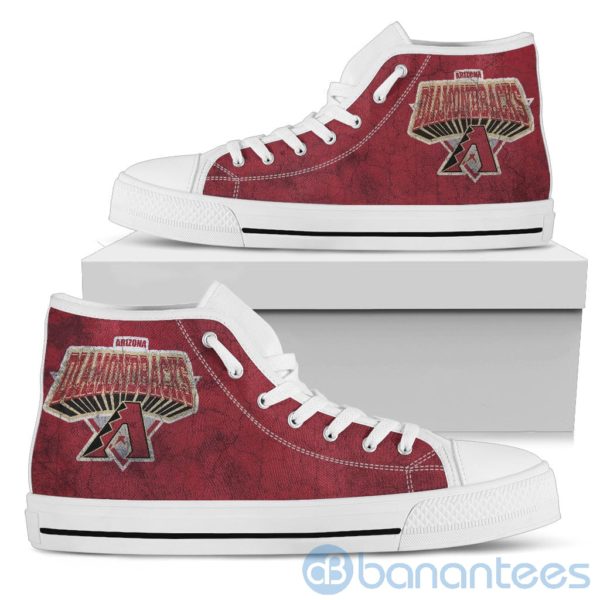 3D Printed Logo Arizona Diamondbacks High Top Shoes Product Photo