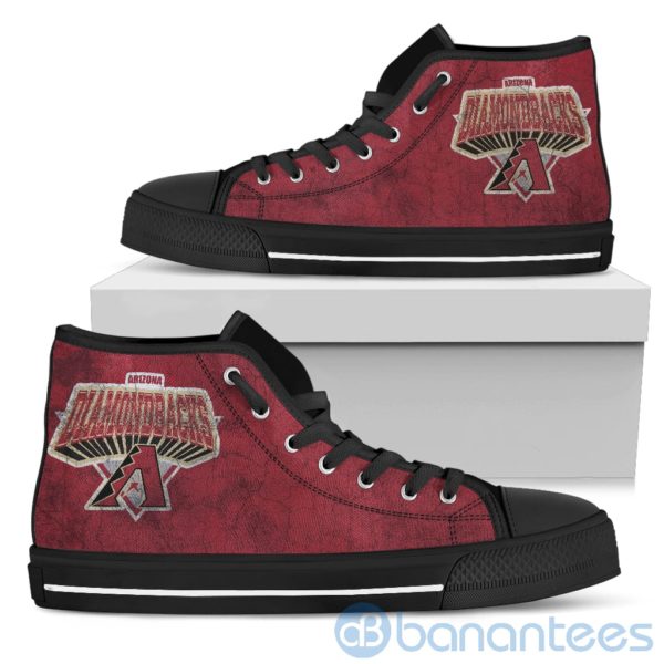 3D Printed Logo Arizona Diamondbacks High Top Shoes Product Photo