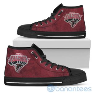 3D Printed Logo Atlanta Falcons High Top Shoes Product Photo