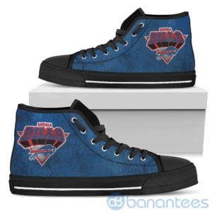 3D Printed Logo Buffalo Bills High Top Shoes Product Photo