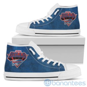 3D Printed Logo Buffalo Bills High Top Shoes Product Photo