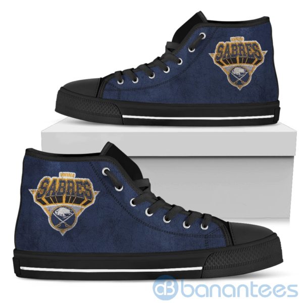 3D Printed Logo Buffalo Sabres High Top Shoes Product Photo